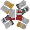 Cow Split Leather General Purpose Work Safety Gloves Hand Protection 01