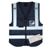 Custom Logo Reflective Yellow Green Hi Vis Safety Vest Mesh Breathable 01