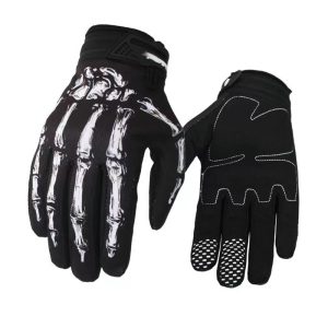 Custom Summer Cycling Gloves Unisex Anti-Slip Palm Touchscreen Synthetic Leather