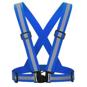 Customizable ANSI Class 3 Waterproof Reflective Safety Vest with Stretchable Straps