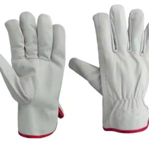 Gants de travail multifonctions personnalisés, résistants, antidérapants, en cuir de vachette souple, confortable et sûr