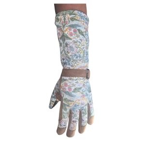 Durable Anti-Slip Textured 33cm Long Sleeve Garden Gloves Hand Protection