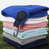 EMBOSON MT001 Magnetic Microfibre Waffle Golf Towel Customizable Logo Highly Absorbent Soft 01