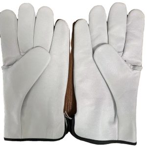 Gants de travail en cuir de chèvre pour homme Emboson LD002, antidérapants et résistants aux perforations, pour la conduite et le cyclisme. Sécurité garantie.