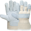 Heavy Cowhide Leather Work Gloves Anti Slip Abrasion Tear Puncture Resistant Latex Free 01