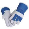 Heavy Duty Cowhide Split Leather Work Gloves Fleece Lined Abrasion Tear Puncture Resistant 01