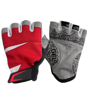 Lightweight Breathable Anti Sweat Shock Proof Half Finger Cycling Gloves Men Women