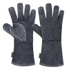 Long Cuff Cowhide Work Gloves Anti Heat Cut Resistant Safety Welding Gloves Flexible Tear Resistance 01