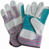 Mens Cow Split Leather Fire Proof Heat Resistant Anti Slip Safety Gloves 01