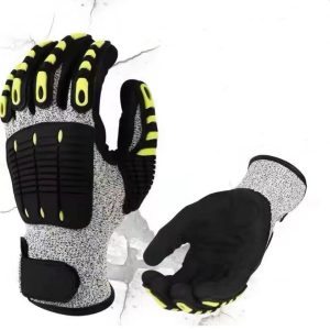 Multi-Functional Nitrile Anti-Slip Impact Resistance Rescue Gloves Anti-Shock Cut Stab