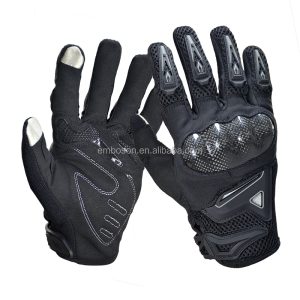 Personalized Motorcycle Gloves Anti Slip Touchscreen Sports Abrasion Impact