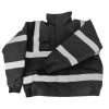 Professional Workman Construction Jacket Windproof High Visibility Reflective Tape 01
