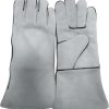 TIG Welding Gloves Breathable Leather Safety Wear Waterproof Anti Cut 01
