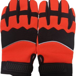Wholesale Emboson AV014 Breathable Leather Textured Motorbike Gloves Abrasion Puncture Resistant